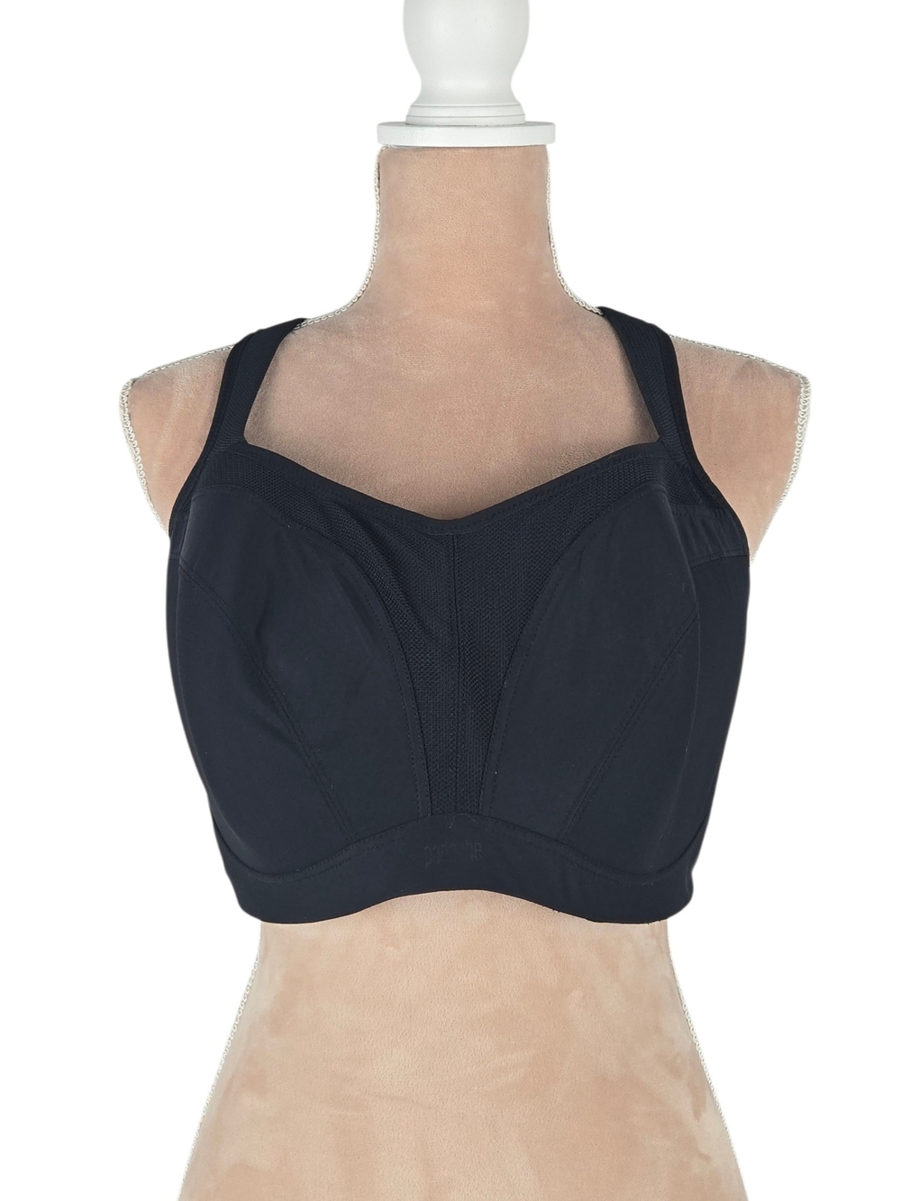Panache Power Wired Sports Bra Black Size 38F